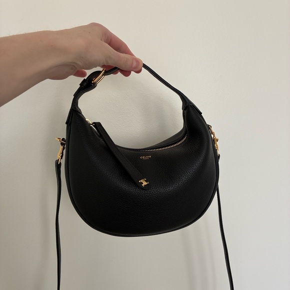 Celine Teen Lulu bag in black - Picture 6 of 7